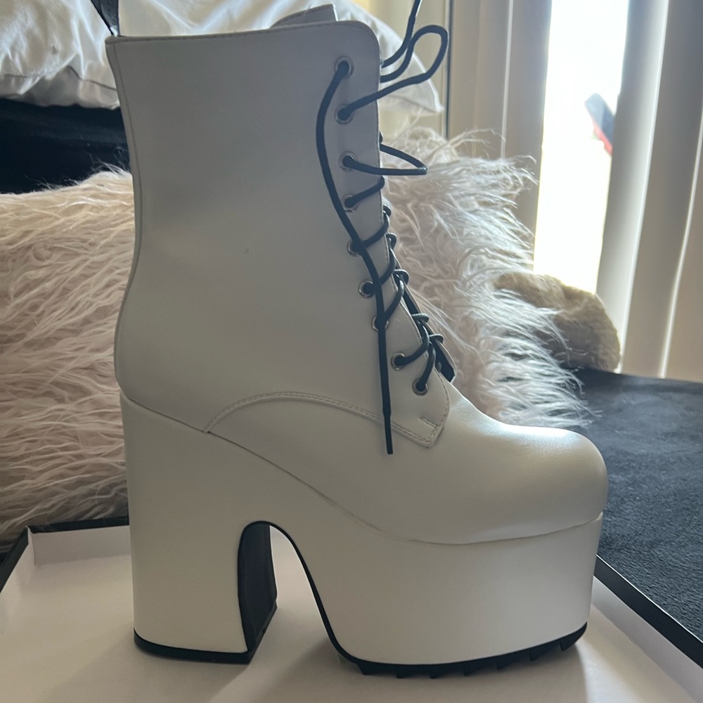 Platform rave boots - Picture 2 of 2